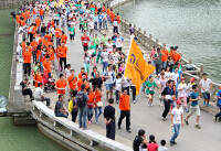 &ldquo;司能润滑油&rdquo;在龙潭飘扬 &mdash;&mdash;暨&ldquo;积极工作  健康生活&rdquo;健步走活动